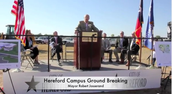 hereford campus groundbreaking ceremony