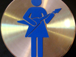 Womens Restroom sign