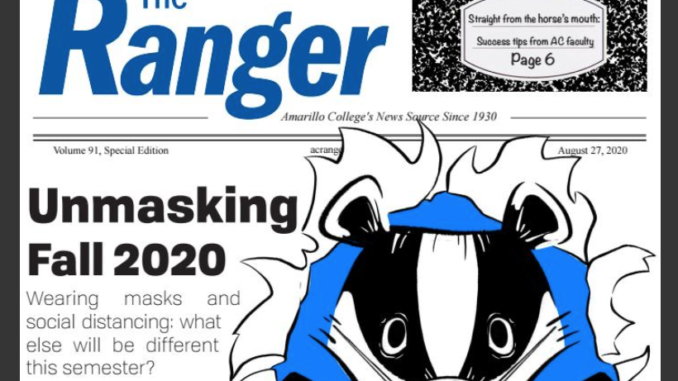Ranger front page